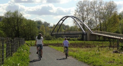photo randonnée vélo route voie verte
