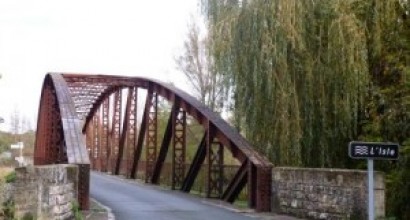 photo pont style Eiffel 1895