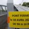 Fermeture du pont de Ménesplet le 18-04-2024 de 9h à 16h